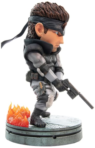 First 4 Figures Metal Gear Solid actionfigur (Solid Snake SD)