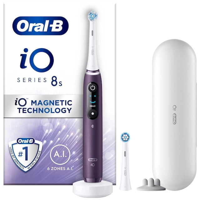 Oral-B iO 8s elektrisk tannbørste 387064 (fiolett)