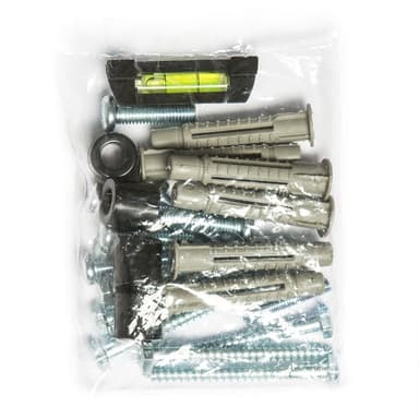 TV-veggfeste for 32-63 tommer (81-160 cm) kan vinkles - svart