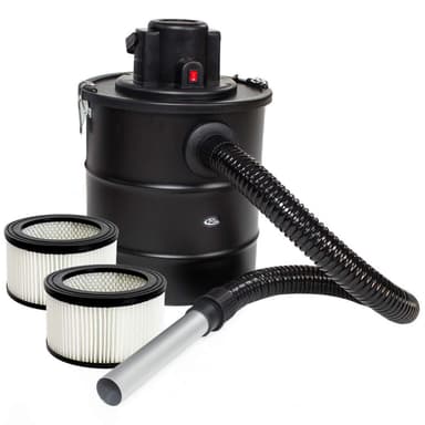 Askestøvsuger 1200 W, + 3 filtre 20l - svart