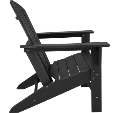 Hagestol Adirondack-Design - svart