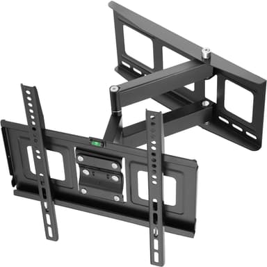 TV-veggfeste for 32-55 tommer (81-140 cm) kan vinkles og vris - svart