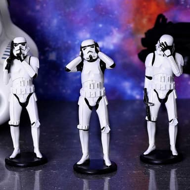 Nemesis Now Star Wars actionfigursett (Hear no Evil Stormtrooper)