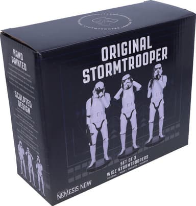 Nemesis Now Star Wars actionfigursett (Hear no Evil Stormtrooper)