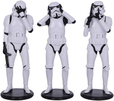Nemesis Now Star Wars actionfigursett (Hear no Evil Stormtrooper)