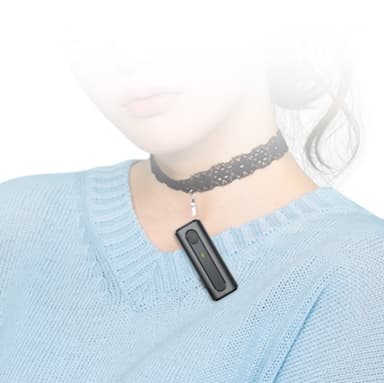 Trådløs lavaliermikrofon, clip-on mikrofon for opptak, TikTok, Live Stream