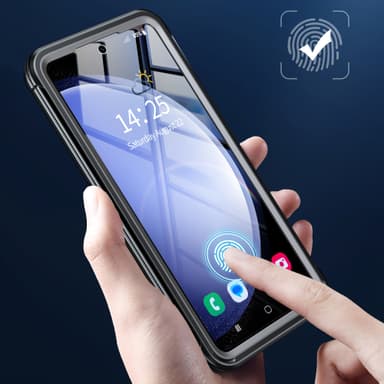 Fallsikkert og ripesikkert mobiltelefondeksel til Samsung Galaxy S24 Series Sort Samsung Galaxy S24 Ultra