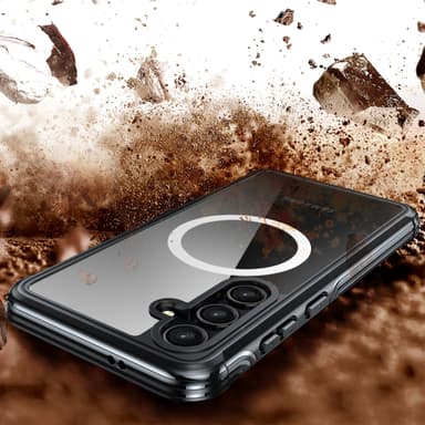 Fallsikkert og ripesikkert mobiltelefondeksel til Samsung Galaxy S24 Series Sort Samsung Galaxy S24 Ultra