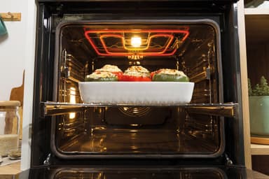 Gorenje Innbyggingsovn 738002 (Børstet rustfritt stål)