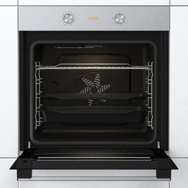 Gorenje Innbyggingsovn 738002 (Børstet rustfritt stål)
