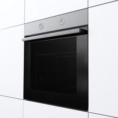 Gorenje Innbyggingsovn 738002 (Børstet rustfritt stål)