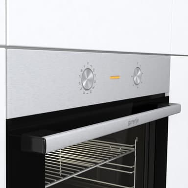 Gorenje Innbyggingsovn 738002 (Børstet rustfritt stål)