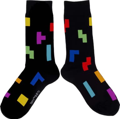 ItemLab Tetris (Tetriminos Pattern) sokker