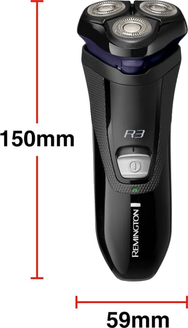 Remington Style Series R3 barbermaskin R3002 (sort og marineblå)