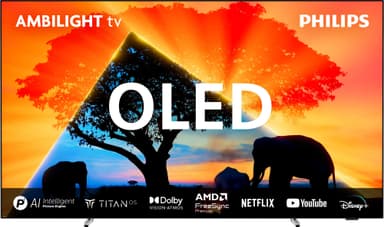 Philips 65" OLED759 4K OLED Ambilight TV (2024)