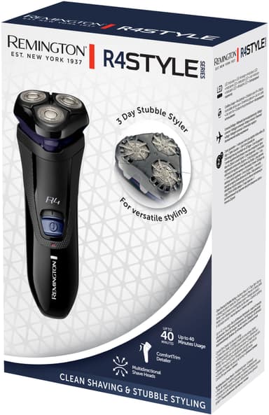 Remington Style Series R4 barbermaskin R4002 (sort og marineblå)