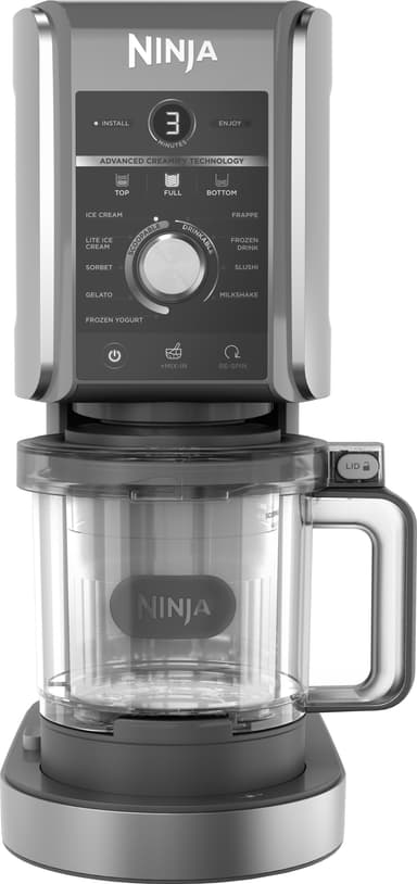 Ninja CREAMi Deluxe iskremmaskin NC501EU (sort/sølv)