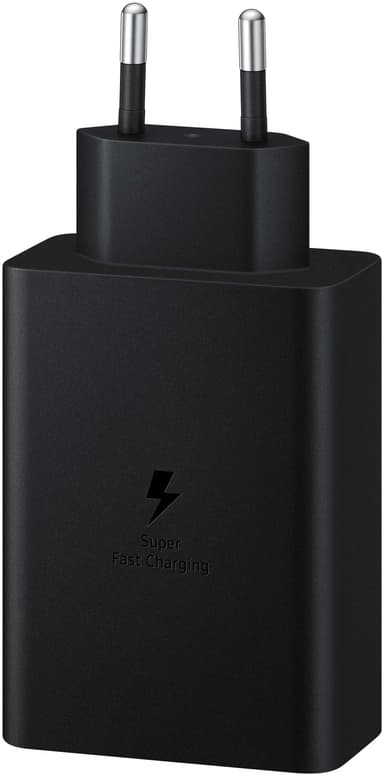 Samsung Trio strømadapter USB-C/USB-A (65W)