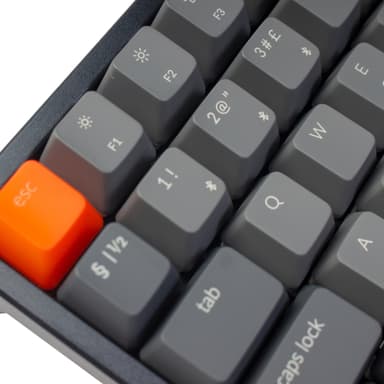 Keychron K2 trådløst tastatur (Gateron Red-brytere)
