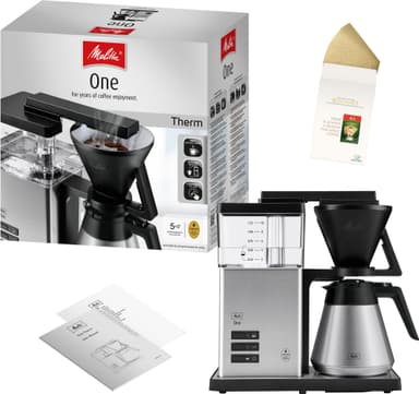Melitta One Thermo kaffetrakter 22775 (sort)