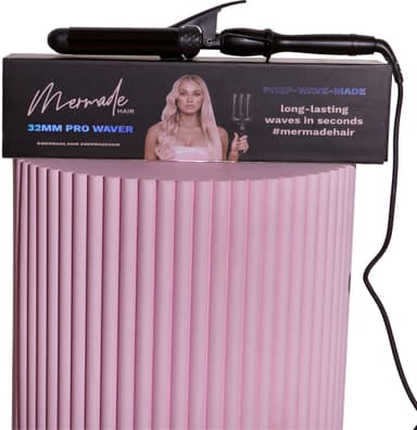 Mermade Pro Waver krølltang 4010 (sort)