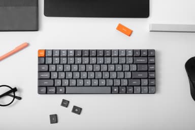 Keychron K3 MAX trådløst tastatur (Gateron Low-profile Red brytere)