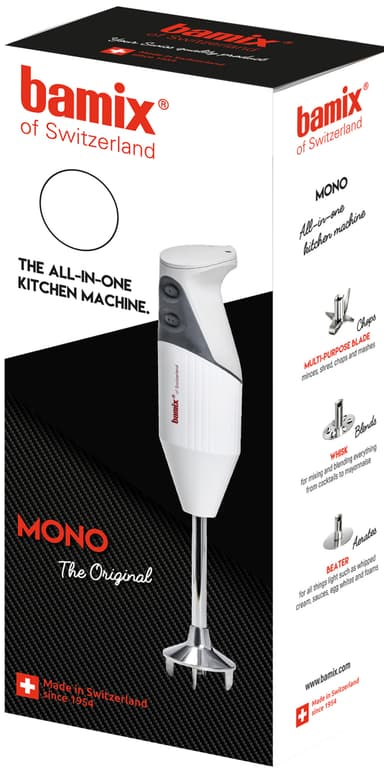 Bamix Mono 200W stavmikser 26545 (sort)