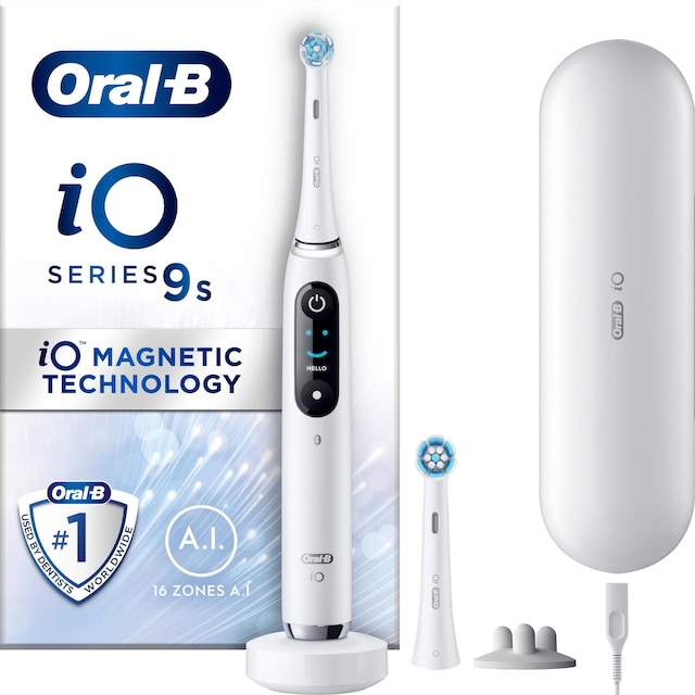 Oral-B iO 9s elektrisk tannbørste 387224 (hvit)