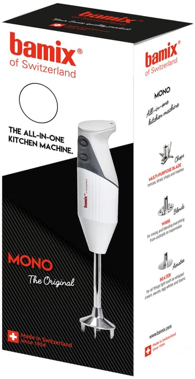Bamix Mono 200W stavmikser 26546 (rød)