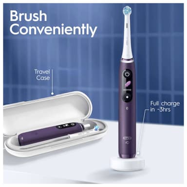 Oral-B iO 8s elektrisk tannbørste 387064 (fiolett)