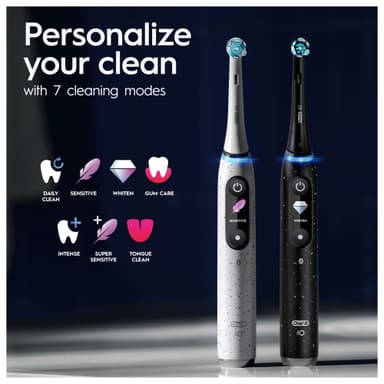 Oral-B iO 10 elektrisk tannbørste 387255 (Stardust White)