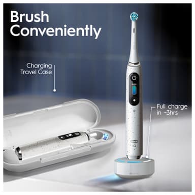 Oral-B iO 10 elektrisk tannbørste 387255 (Stardust White)