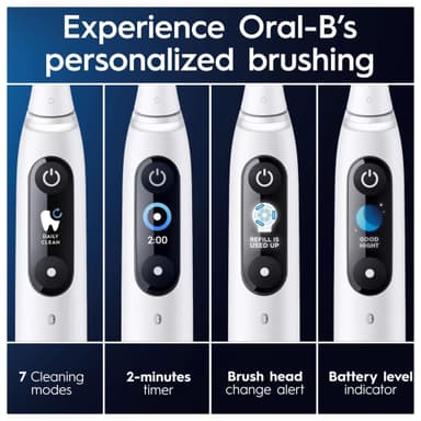 Oral-B iO 9s elektrisk tannbørste 387224 (hvit)