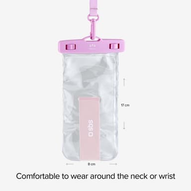 SBS 6,8" universalt vanntett deksel (rosa)