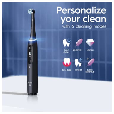 Oral-B iO 8s elektrisk tannbørste 387125 (black onyx)