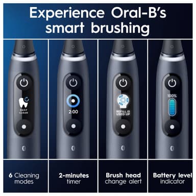 Oral-B iO 8s elektrisk tannbørste 387125 (black onyx)