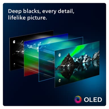 Philips 77" OLED759 4K OLED Ambilight TV (2024)