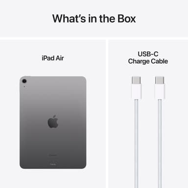 iPad Air 11 M2 128GB WiFi (Stellargrå)