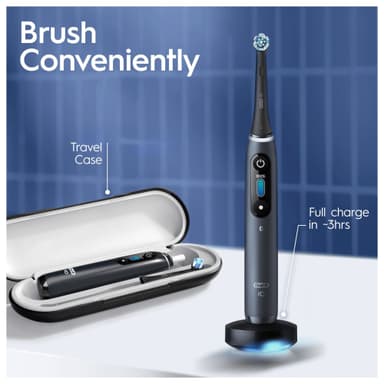 Oral-B iO 8s elektrisk tannbørste 387125 (black onyx)