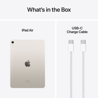 iPad Air 11 M2 128GB WiFi (Stjerneskinn)