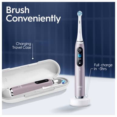 Oral-B iO 9s elektrisk tannbørste 387194 (rose quartz)