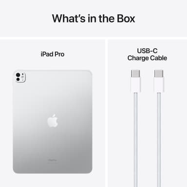 iPad Pro 13" M4 2TB NT WiFi (Sølv)