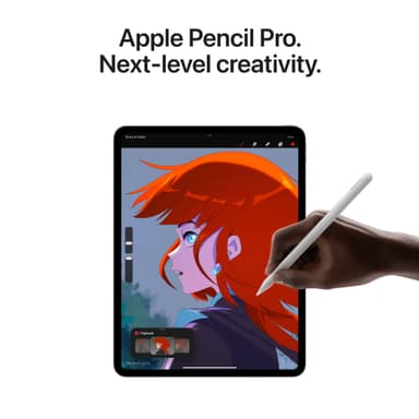 iPad Pro 13" M4 1TB NT WiFi + 5G (Sølv)