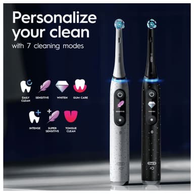 Oral-B iO 10 elektrisk tannbørste 387132 (Cosmic Black)