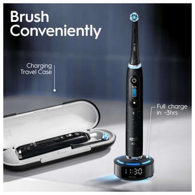 Oral-B iO 10 elektrisk tannbørste 387132 (Cosmic Black)