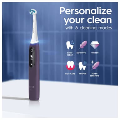 Oral-B iO 8s elektrisk tannbørste 387064 (fiolett)