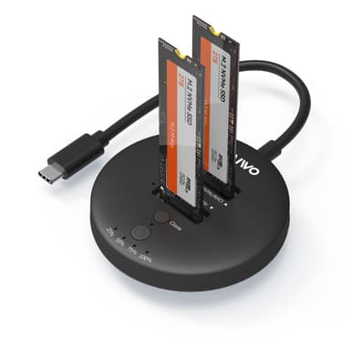 Maiwo USB3.2 NVMe M.2 SSD klonedokkingstasjon