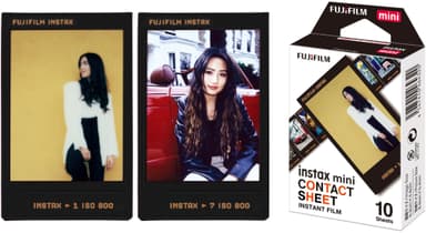 Fujifilm Instax Mini Film Contact Sheet