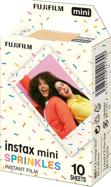 Fujifilm Instax Mini Sprinkles instant film (10-pakning)