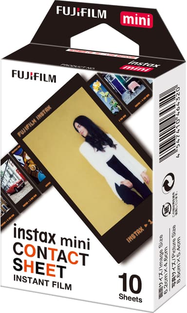 Fujifilm Instax Mini Film Contact Sheet